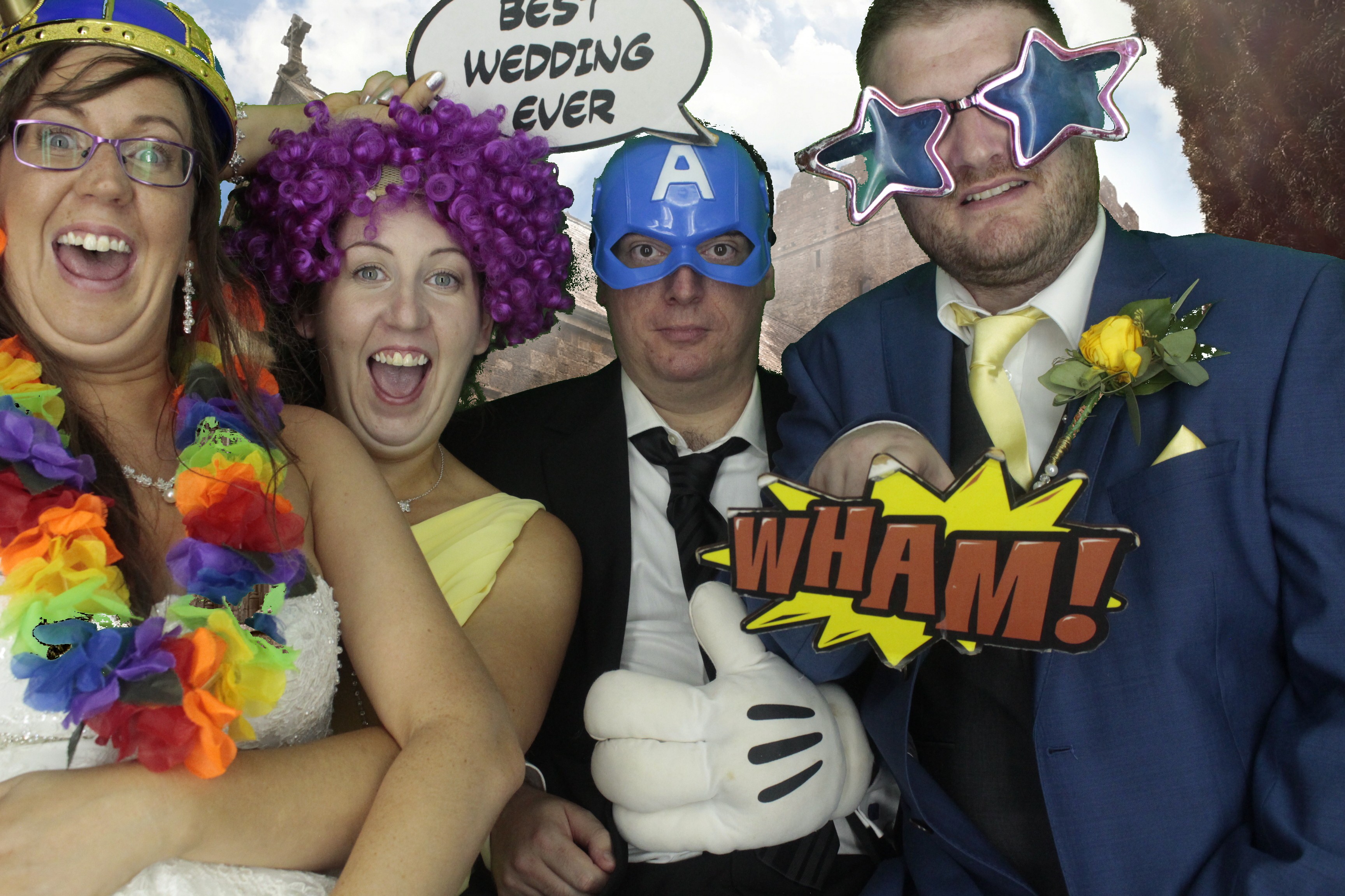 Leanne & Mike's Wedding | View more photos from the event at gallery.myphotoboothexperience.co.uk/u/MyPhotoBoothExperienceLtd/Leanne-Mikes-Wedding